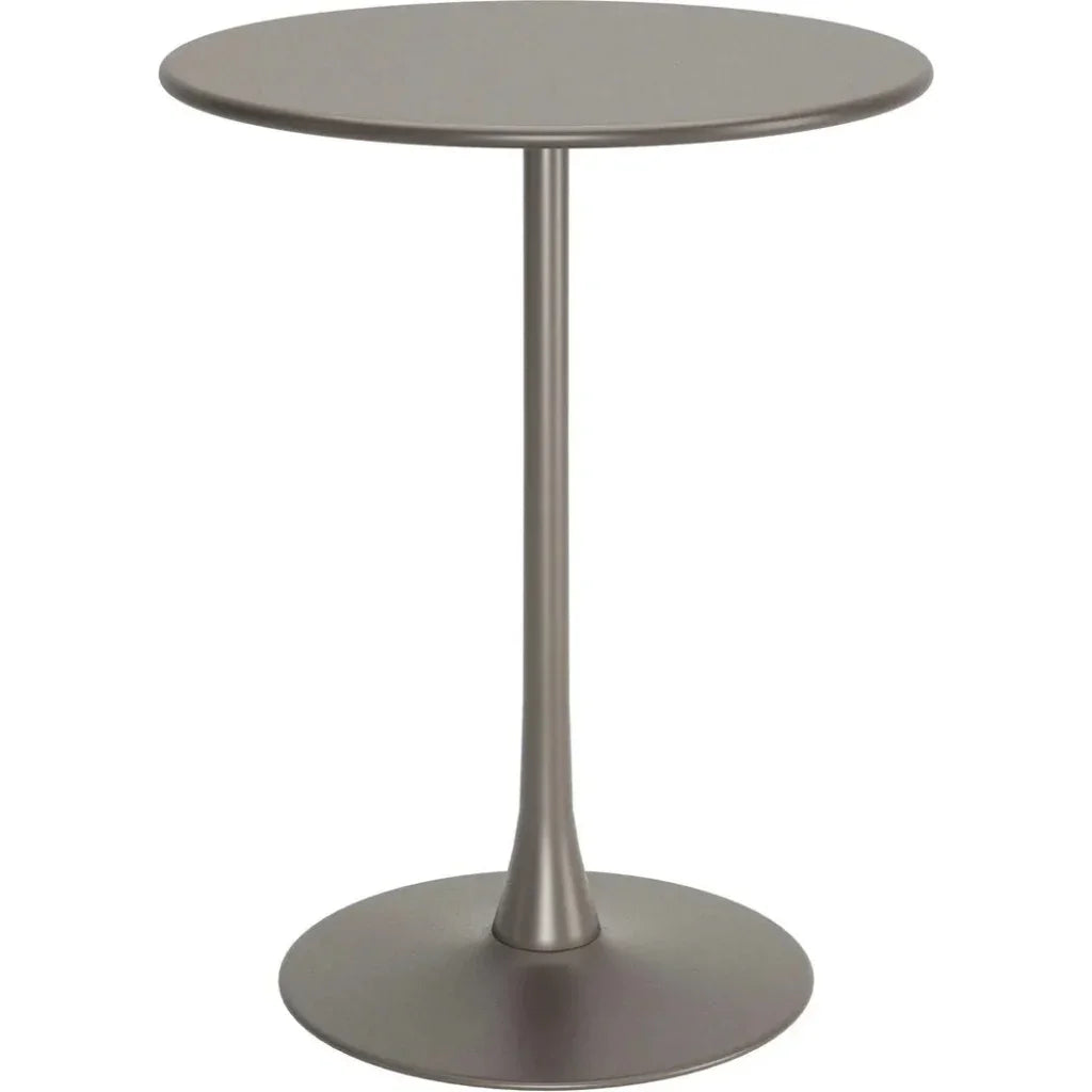 Soleil Bar Table Taupe-Outdoor Counter Tables-Zuo Modern-LOOMLAN