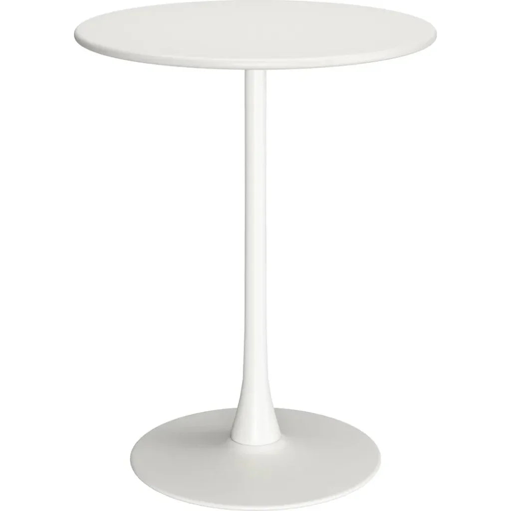 Soleil Bar Table White-Outdoor Counter Tables-Zuo Modern-LOOMLAN