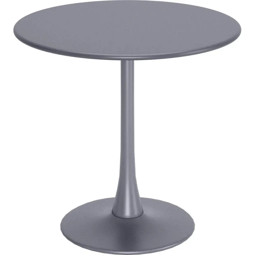 Soleil Dining Table Gray-Dining Tables-Zuo Modern-LOOMLAN