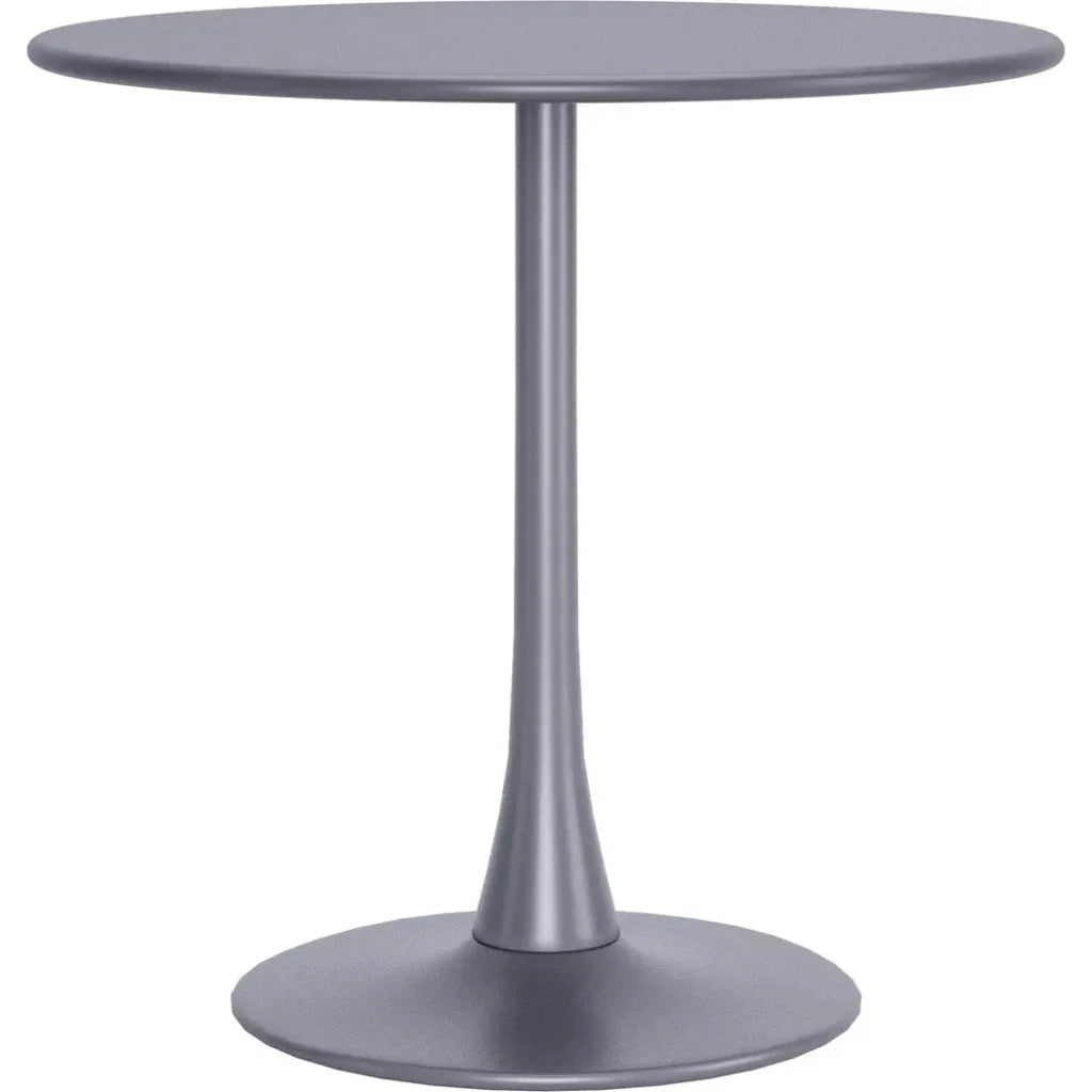 Soleil Dining Table Gray-Dining Tables-Zuo Modern-LOOMLAN