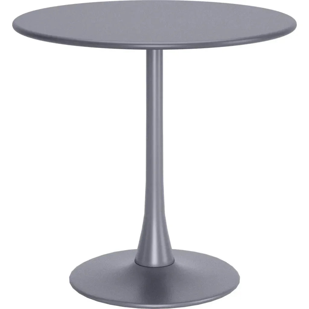 Soleil Dining Table Gray-Dining Tables-Zuo Modern-LOOMLAN