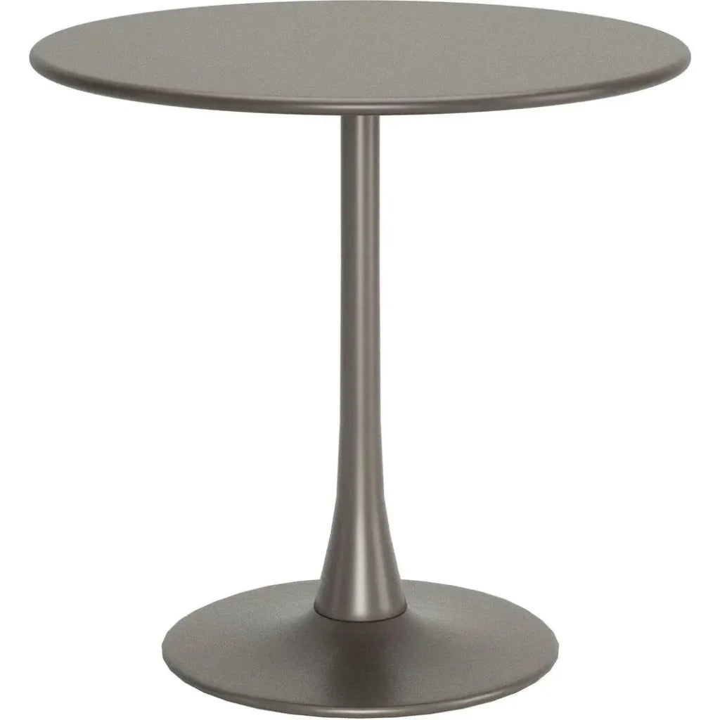 Soleil Dining Table Taupe-Dining Tables-Zuo Modern-LOOMLAN