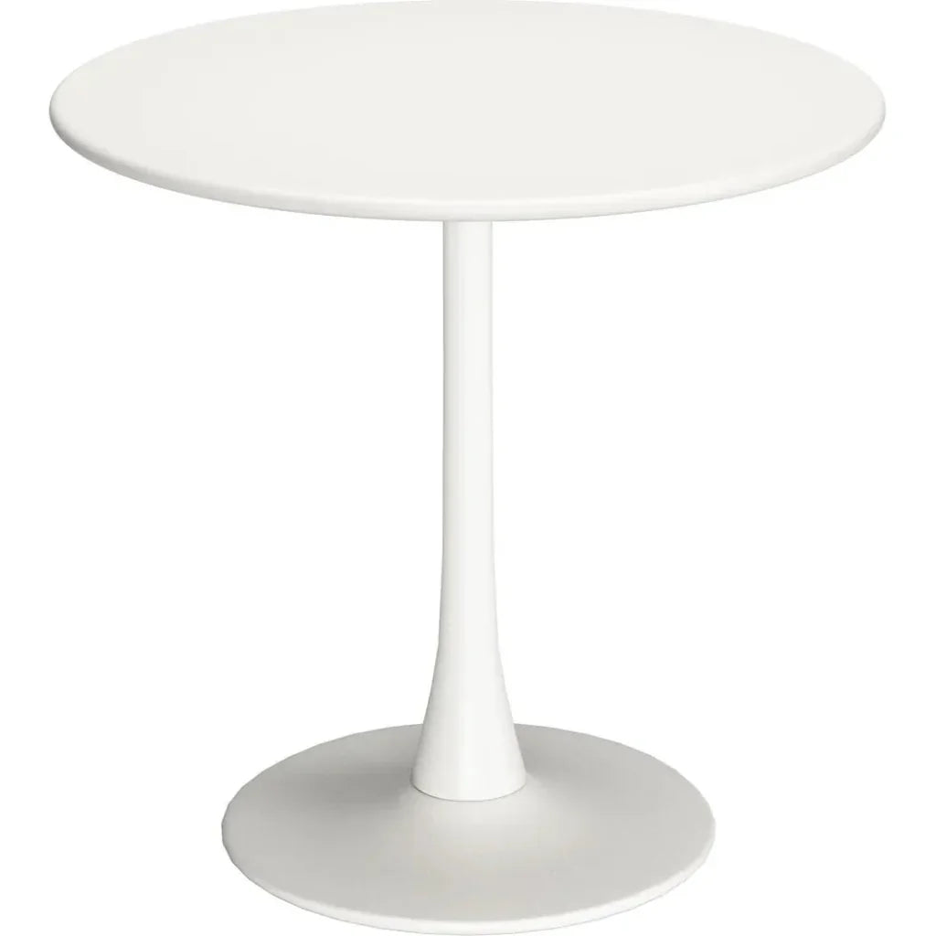 Soleil Dining Table White-Dining Tables-Zuo Modern-LOOMLAN