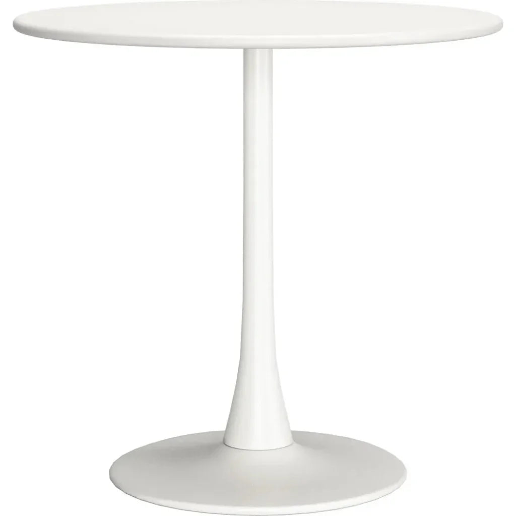 Soleil Dining Table White-Dining Tables-Zuo Modern-LOOMLAN