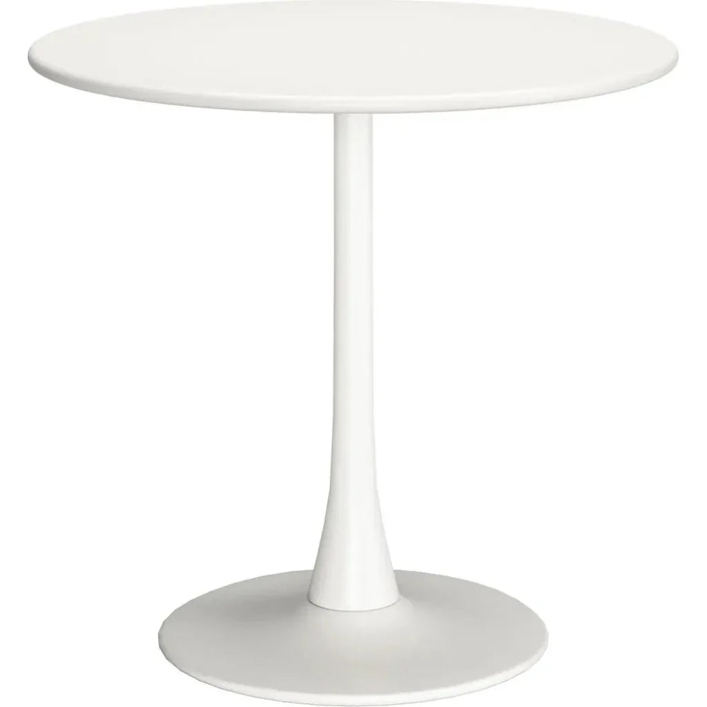 Soleil Dining Table White-Dining Tables-Zuo Modern-LOOMLAN
