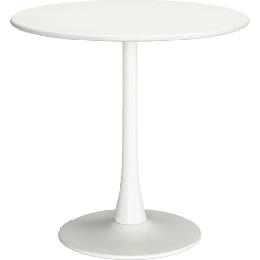 Soleil Dining Table White-Dining Tables-Zuo Modern-LOOMLAN