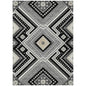 Solene Black Washable Indoor-Outdoor Rug-Outdoor Rugs-LOOMLAN Rugs-2'6" x 3'10"-LOOMLAN
