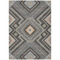 Solene Gray Washable Indoor-Outdoor Rug-Outdoor Rugs-LOOMLAN Rugs-2'6" x 3'10"-LOOMLAN