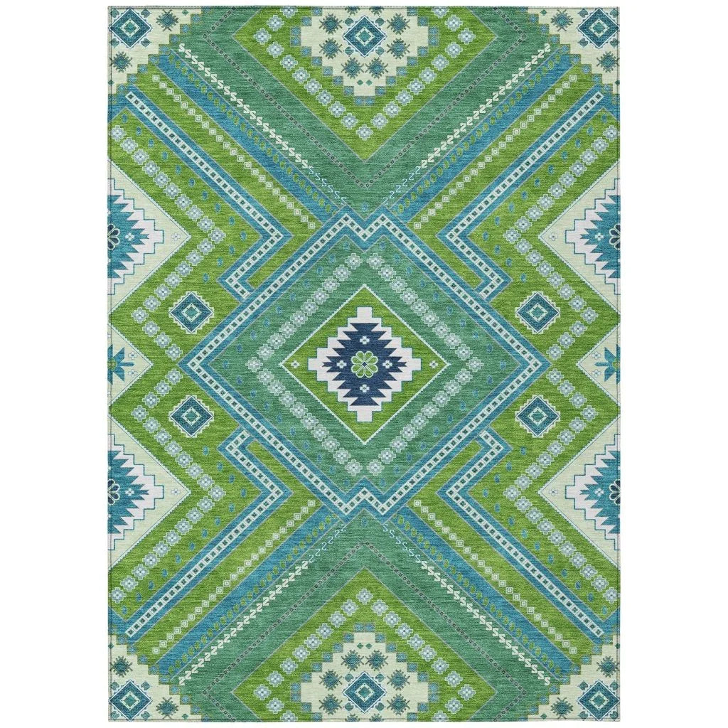 Solene Lime Washable Indoor-Outdoor Rug-Outdoor Rugs-LOOMLAN Rugs-2'6" x 3'10"-LOOMLAN
