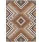 Solene Orange Washable Indoor-Outdoor Rug-Outdoor Rugs-LOOMLAN Rugs-2'6" x 3'10"-LOOMLAN