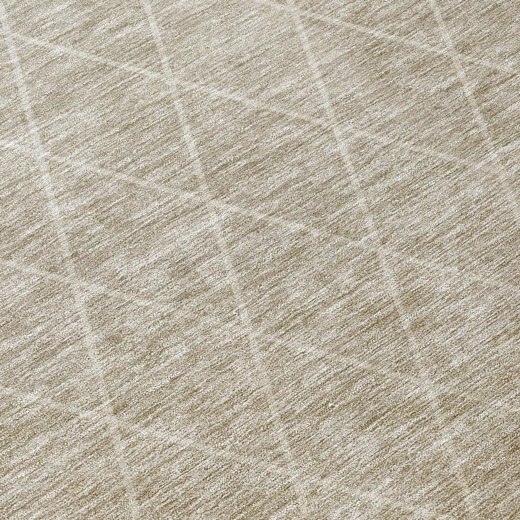 Soleya Brown Washable Indoor - Outdoor Rug - LOOMLAN - LOOMLAN Rugs - Outdoor Rugs