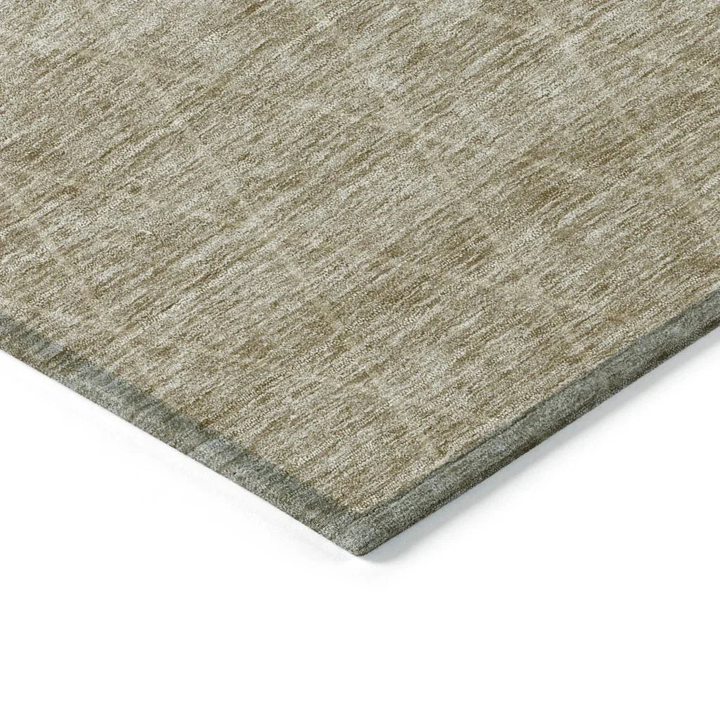 Soleya Brown Washable Indoor - Outdoor Rug - LOOMLAN - LOOMLAN Rugs - Outdoor Rugs