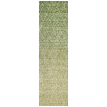 Soleya Green Washable Indoor - Outdoor Rug - LOOMLAN - LOOMLAN Rugs - Outdoor Rugs