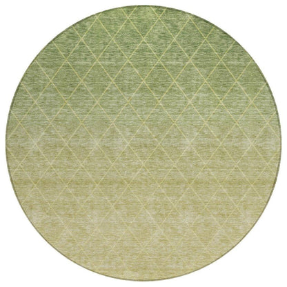 Soleya Green Washable Indoor - Outdoor Rug - LOOMLAN - LOOMLAN Rugs - Outdoor Rugs