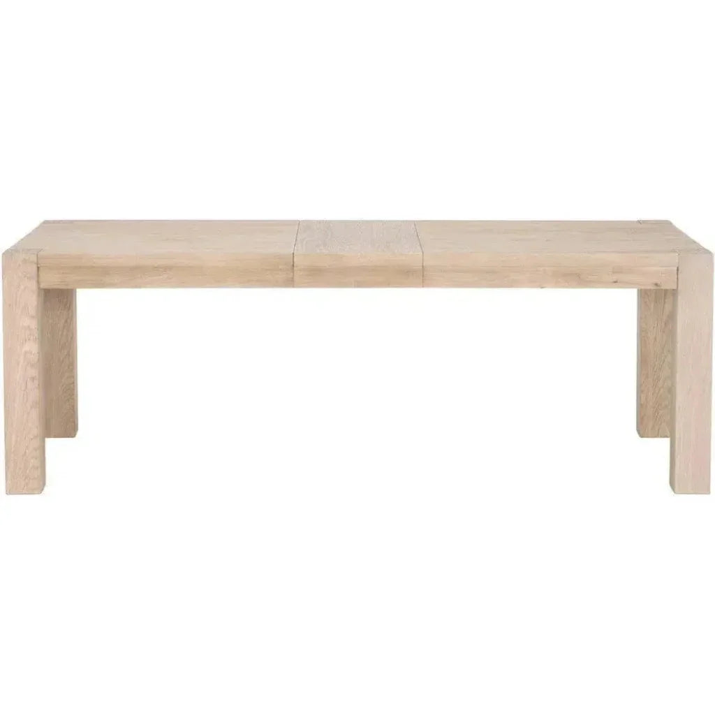 Solid Wood Adler Extension Dining Table-Dining Tables-Essentials For Living-LOOMLAN