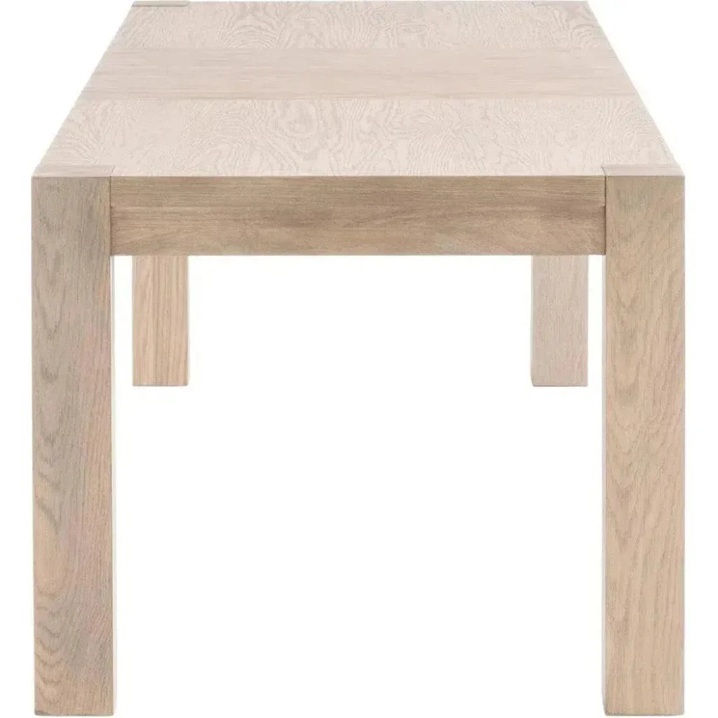 Solid Wood Adler Extension Dining Table-Dining Tables-Essentials For Living-LOOMLAN