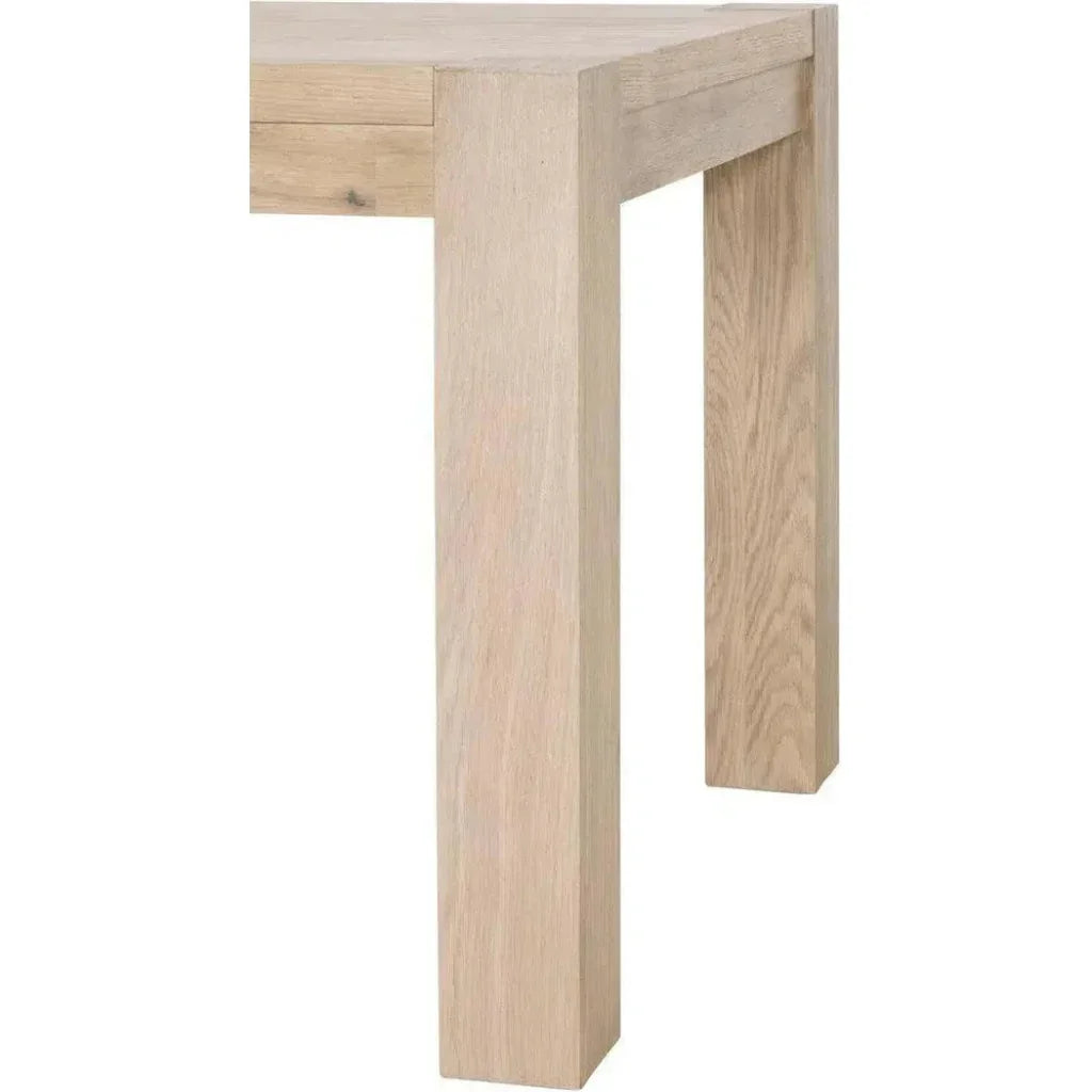 Solid Wood Adler Extension Dining Table-Dining Tables-Essentials For Living-LOOMLAN