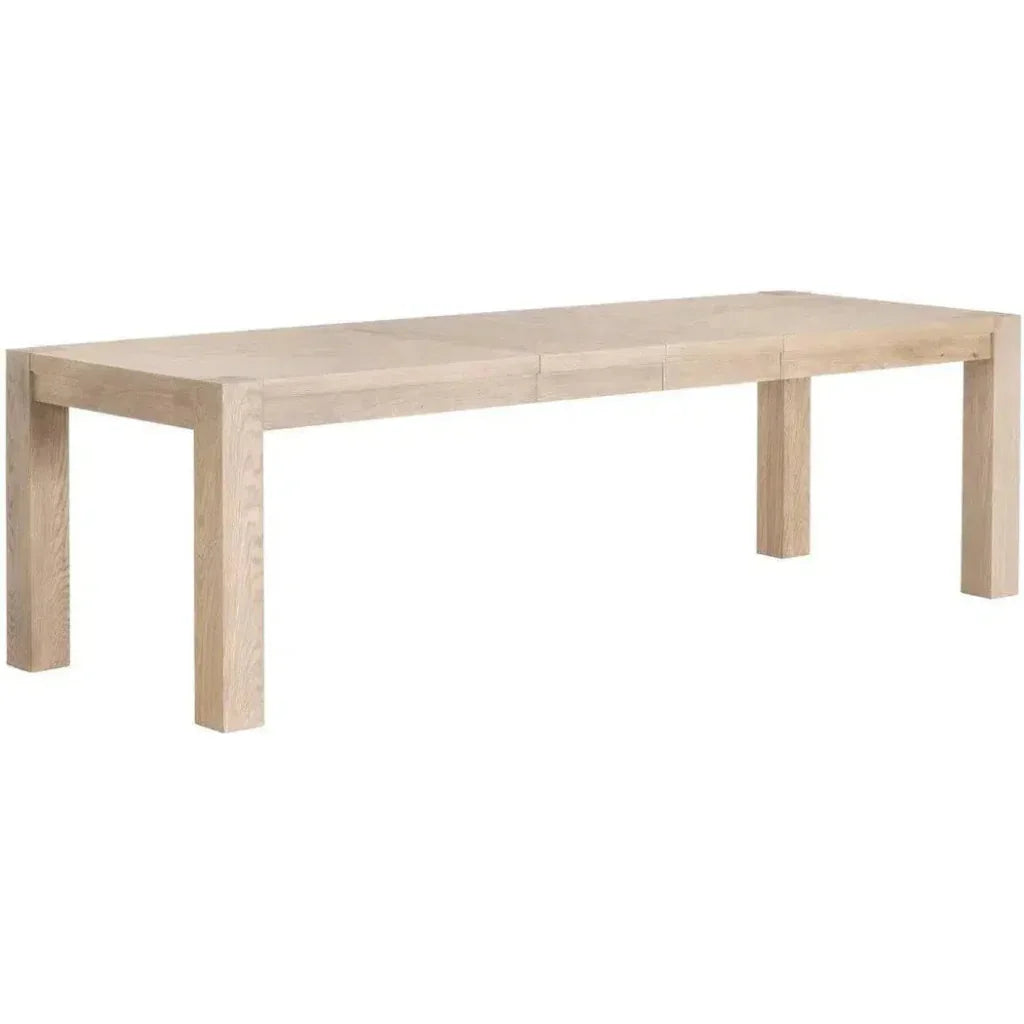 Solid Wood Adler Extension Dining Table-Dining Tables-Essentials For Living-LOOMLAN