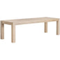 Solid Wood Adler Extension Dining Table-Dining Tables-Essentials For Living-LOOMLAN
