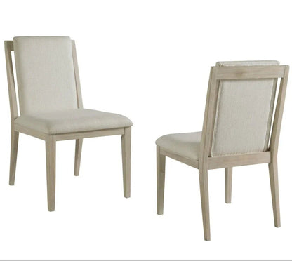 Solid Wood Boca Floating Back Dining Chair 2PC - LOOMLAN - Panama Jack - Dining Chairs