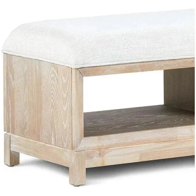 50" Solid Wood Boca Grande Storage Bed Bench - LOOMLAN - Panama Jack - Bedroom Benches