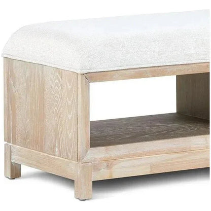 50" Solid Wood Boca Grande Storage Bed Bench - LOOMLAN - Panama Jack - Bedroom Benches