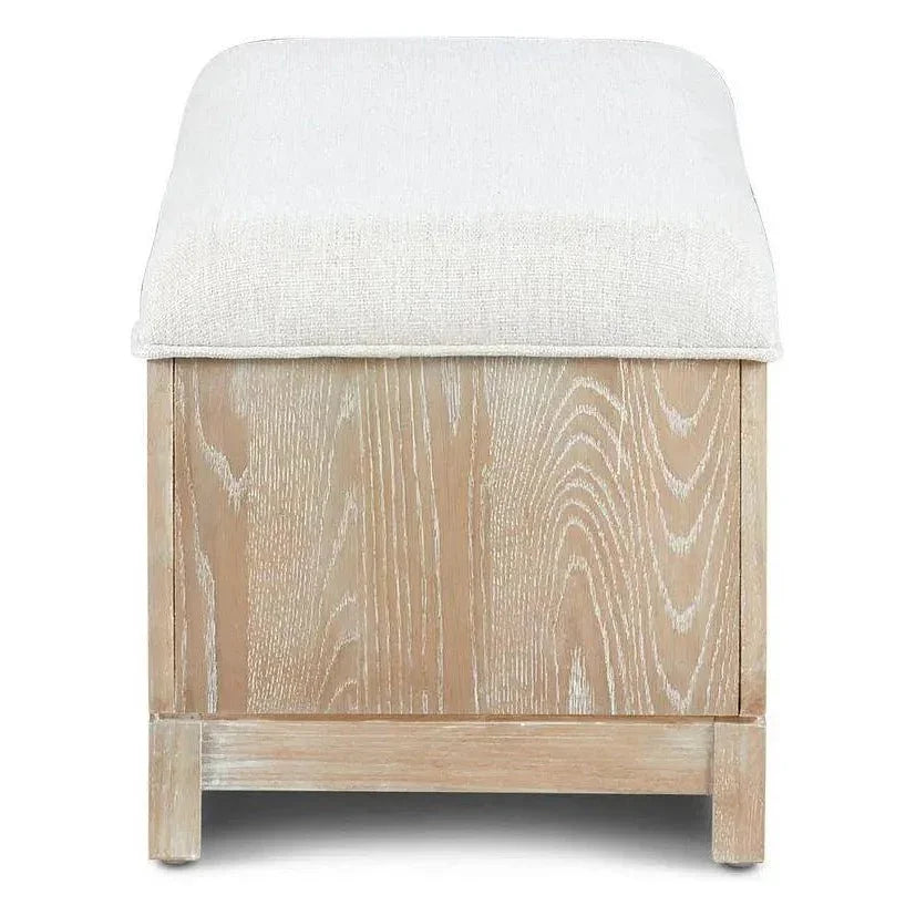 50" Solid Wood Boca Grande Storage Bed Bench - LOOMLAN - Panama Jack - Bedroom Benches