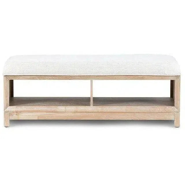 50" Solid Wood Boca Grande Storage Bed Bench - LOOMLAN - Panama Jack - Bedroom Benches
