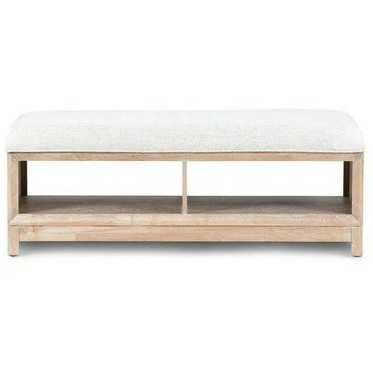 50" Solid Wood Boca Grande Storage Bed Bench - LOOMLAN - Panama Jack - Bedroom Benches