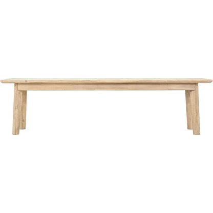 Solid Wood Rustic Dining Bench Gia Bench - LOOMLAN - LH Imports - Dining Benches