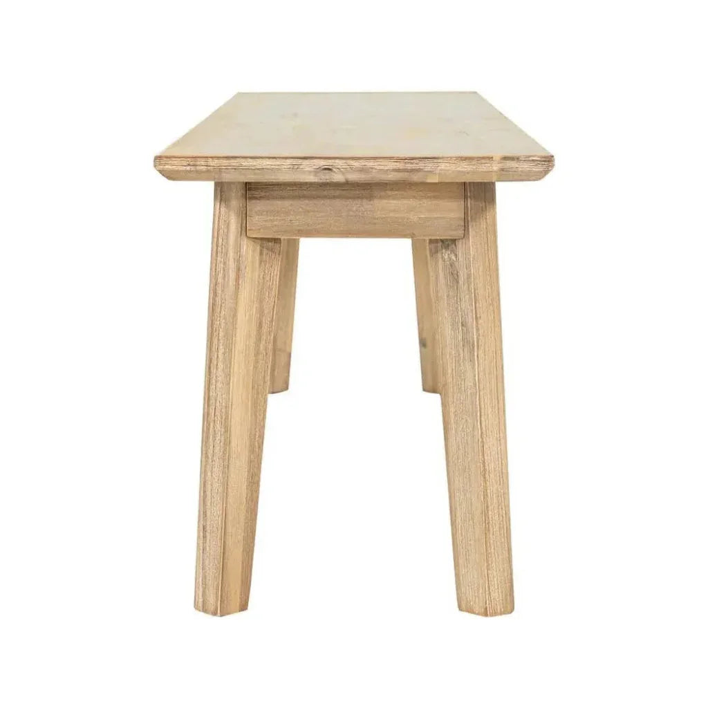 Solid Wood Rustic Dining Bench Gia Bench - LOOMLAN - LH Imports - Dining Benches