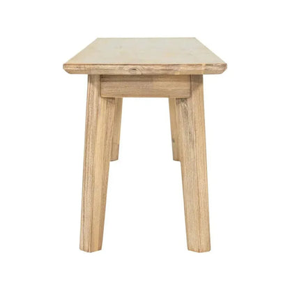 Solid Wood Rustic Dining Bench Gia Bench - LOOMLAN - LH Imports - Dining Benches