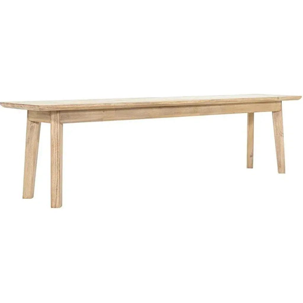 Solid Wood Rustic Dining Bench Gia Bench - LOOMLAN - LH Imports - Dining Benches