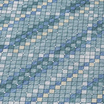 Solina Blue Washable Indoor - Outdoor Rug - LOOMLAN - LOOMLAN Rugs - Outdoor Rugs