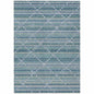 Solina Blue Washable Indoor - Outdoor Rug - LOOMLAN - LOOMLAN Rugs - Outdoor Rugs
