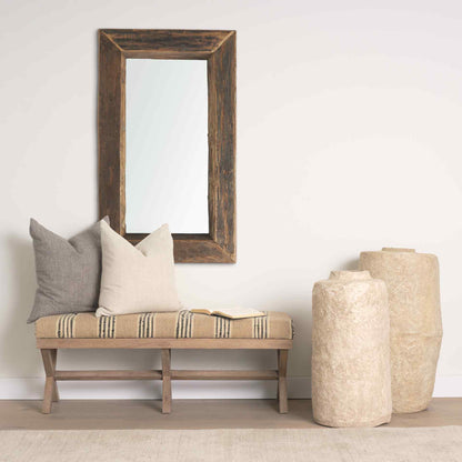 Solis Fabric X-Frame Bedroom Bench