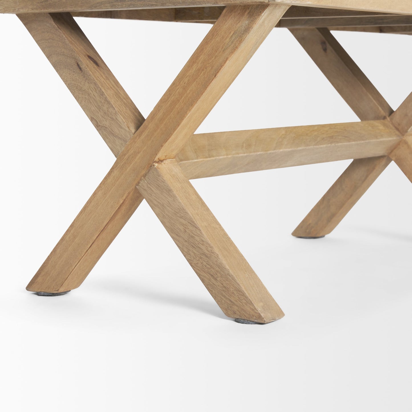 Solis Fabric X-Frame Bedroom Bench