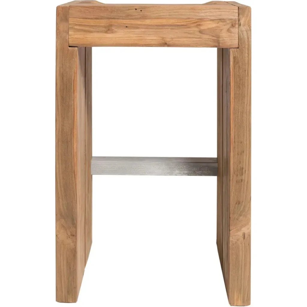 Solo Bar Stool Set of Two -Brown Outdoor Bar Stools-Outdoor Bar Stools-Seasonal Living-LOOMLAN