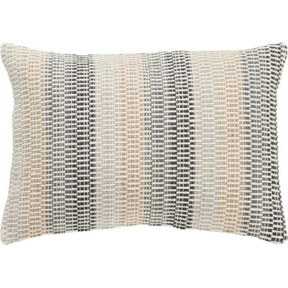 Solo Brown Lumbar Pillow Cover With Insert - LOOMLAN - LOOMLAN - Throw Pillows