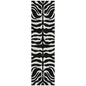 Solstice Black Washable Indoor-Outdoor Rug-Outdoor Rugs-LOOMLAN Rugs-2'3" x 7'6"-LOOMLAN