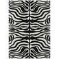 Solstice Black Washable Indoor-Outdoor Rug-Outdoor Rugs-LOOMLAN Rugs-2'6" x 3'10"-LOOMLAN