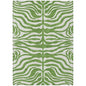 Solstice Green Washable Indoor-Outdoor Rug-Outdoor Rugs-LOOMLAN Rugs-2'6" x 3'10"-LOOMLAN