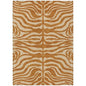 Solstice Orange Washable Indoor-Outdoor Rug-Outdoor Rugs-LOOMLAN Rugs-2'6" x 3'10"-LOOMLAN