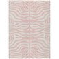 Solstice Pink Washable Indoor-Outdoor Rug-Outdoor Rugs-LOOMLAN Rugs-2'6" x 3'10"-LOOMLAN
