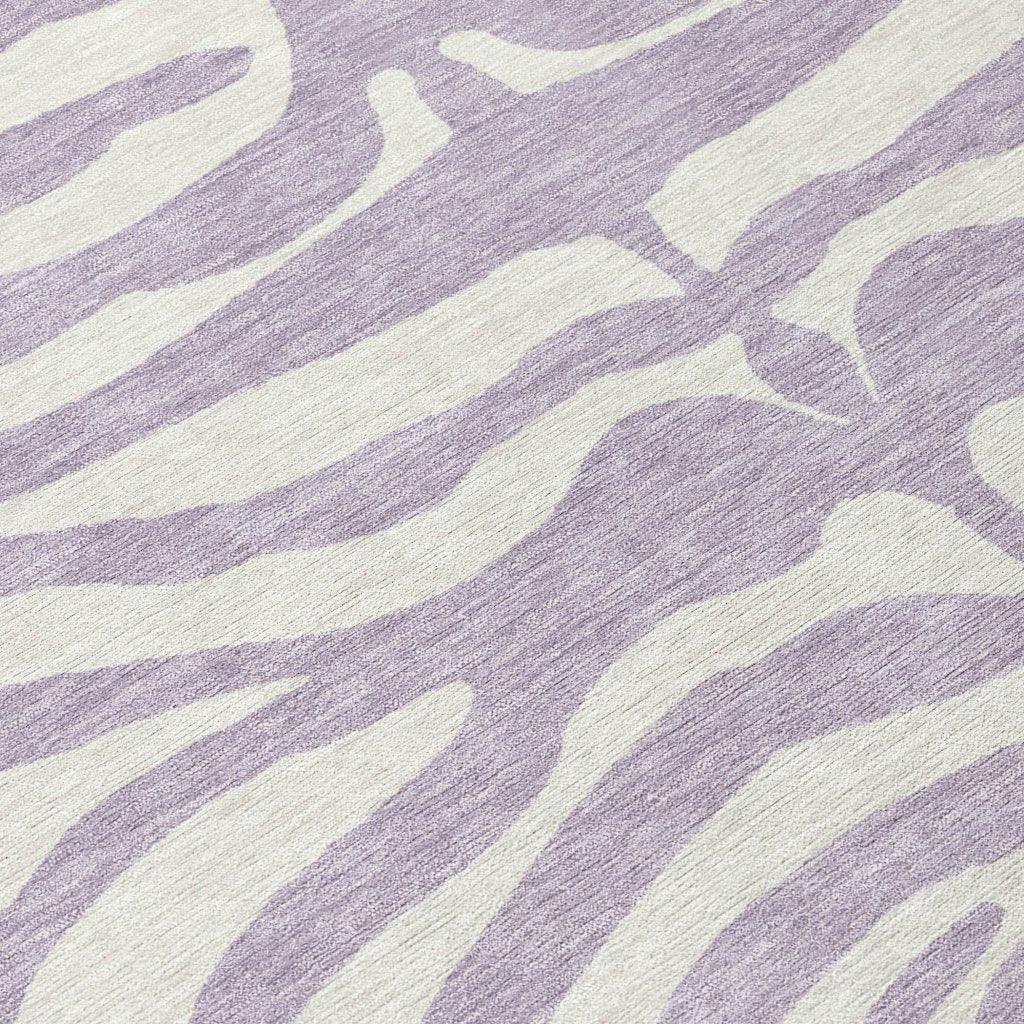 Solstice Purple Washable Indoor-Outdoor Rug-Outdoor Rugs-LOOMLAN Rugs-LOOMLAN