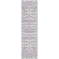 Solstice Purple Washable Indoor-Outdoor Rug-Outdoor Rugs-LOOMLAN Rugs-2'3" x 7'6"-LOOMLAN
