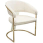 Solstice Velvet Dining Chair - LOOMLAN - Diamond Sofa - Dining Chairs