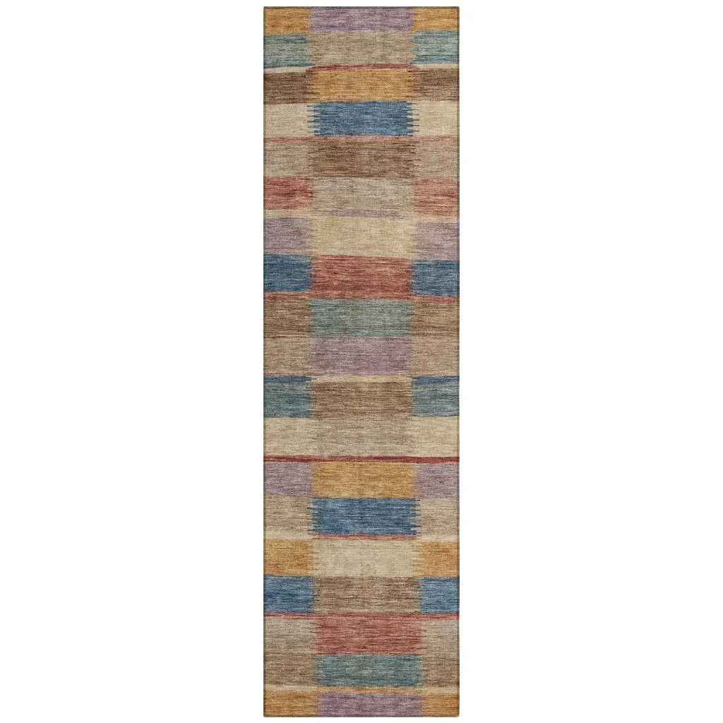 Solvia Beige Washable Indoor - Outdoor Rug - LOOMLAN - LOOMLAN Rugs - Outdoor Rugs