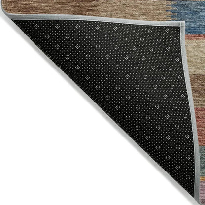 Solvia Beige Washable Indoor - Outdoor Rug - LOOMLAN - LOOMLAN Rugs - Outdoor Rugs