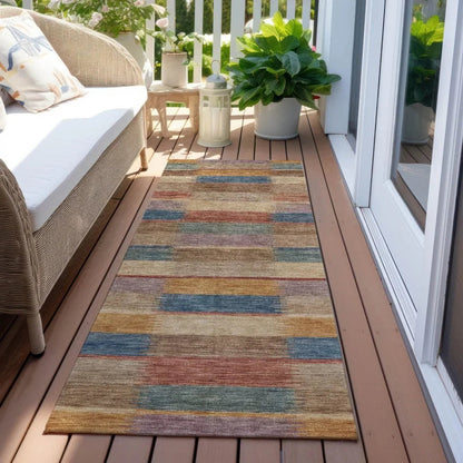 Solvia Beige Washable Indoor - Outdoor Rug - LOOMLAN - LOOMLAN Rugs - Outdoor Rugs